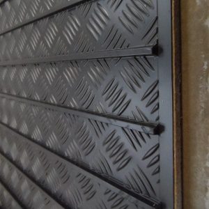 Polyurethane Tracking sheet pre-bonded onto 9mm cement particle board