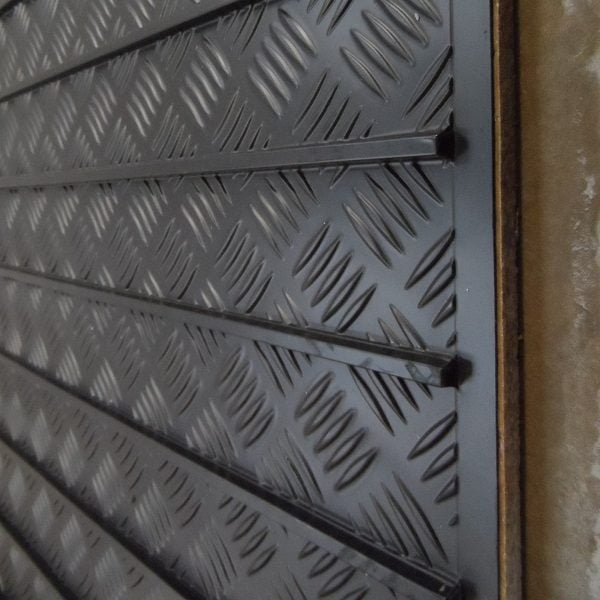 Polyurethane Tracking sheet pre-bonded onto 9mm cement particle board