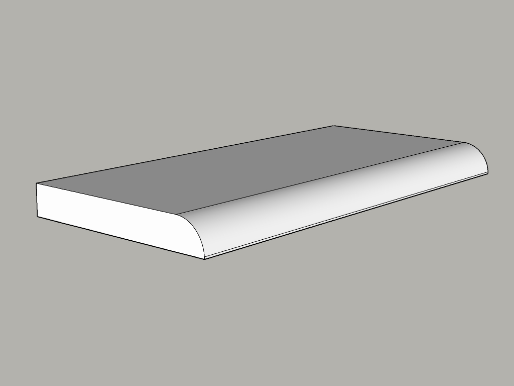 ROUND EDGE ON LONG EDGE (REL)