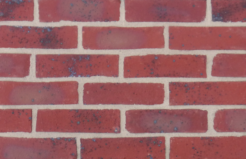 Heathfield Multi brick slips pointed with light buff coloured mortar