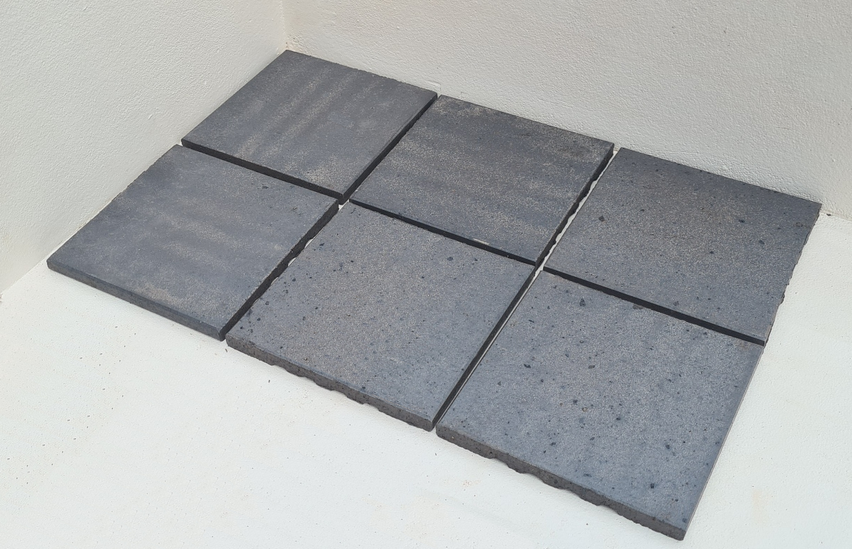 Blue Square 12mm Quarry Tiles